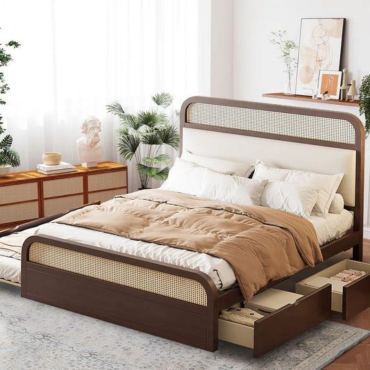 The Windsor Rattan Storage Bed