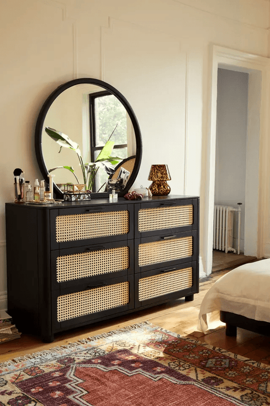 Anaya Rattan Chest Of Drawers - Rathkaar.com