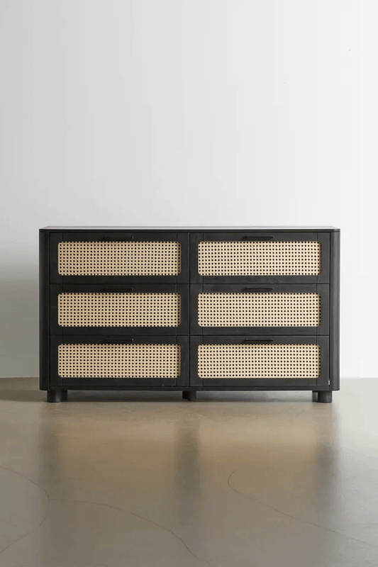 Anaya Rattan Chest Of Drawers - Rathkaar.com