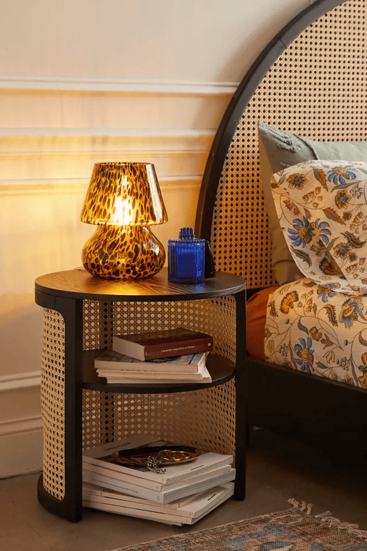 Anaya Rattan Bed Side Table - Rathkaar.com