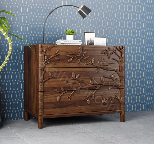 Ornithology chest of drawers