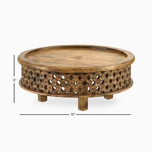 Armani Solid Wood Coffee Table - Rathkaar.com