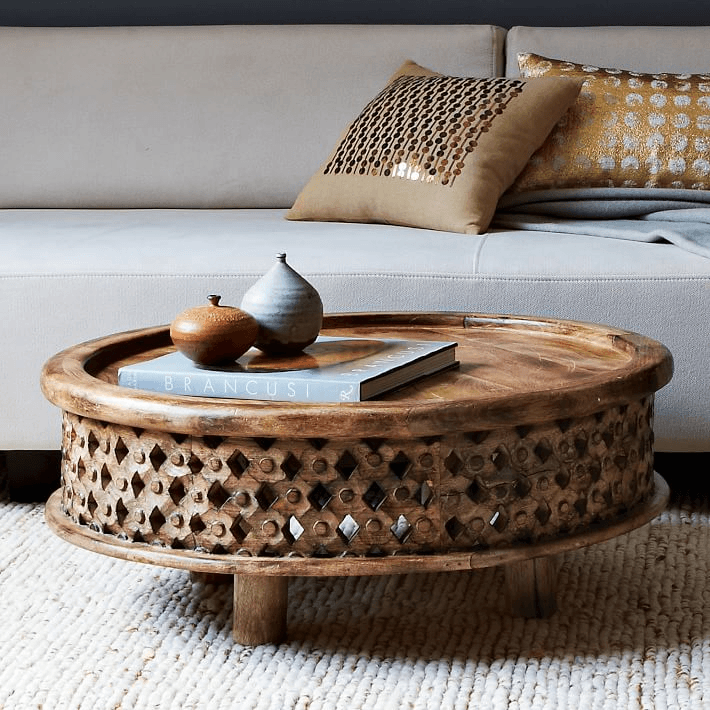 Armani Solid Wood Coffee Table - Rathkaar.com