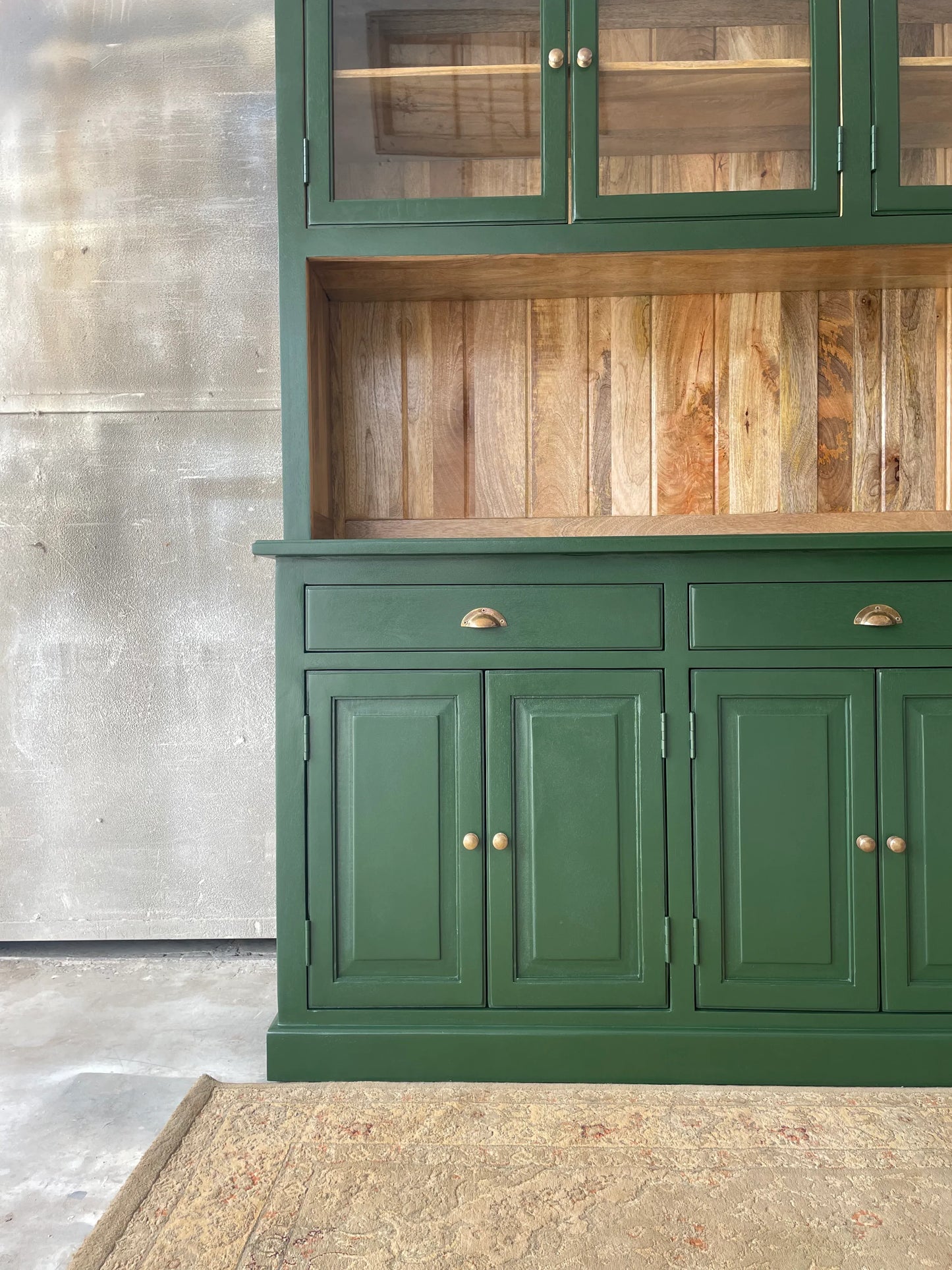 Emerald Hutch & Sideboard