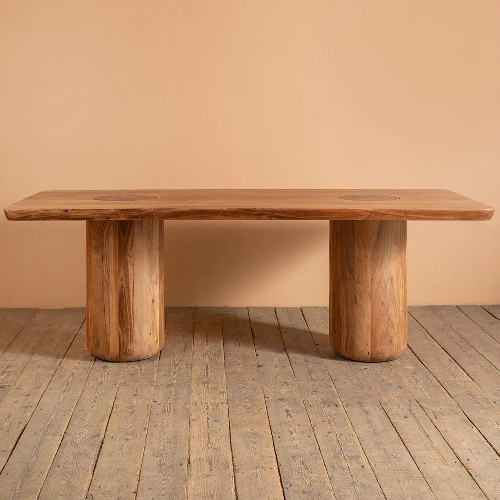 Modern Pedestal Dining Table