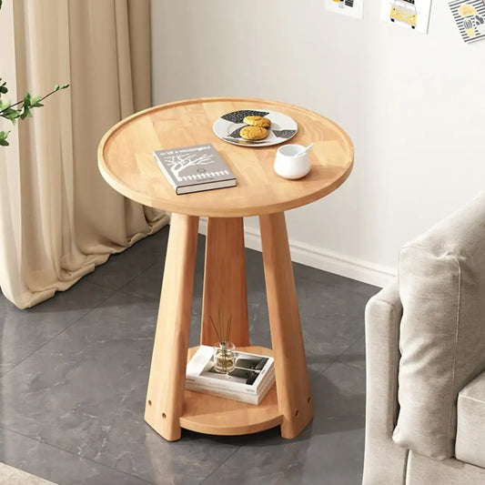 Pivot Round End Table