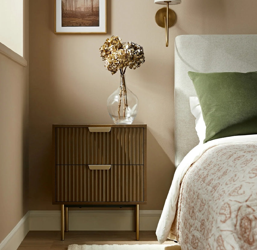 Rathkaar 2 Drawer Bedside