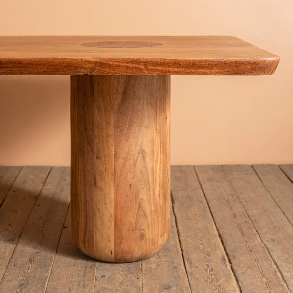 Modern Pedestal Dining Table