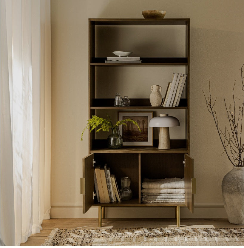 Rathkaar 2 Door Bookshelves