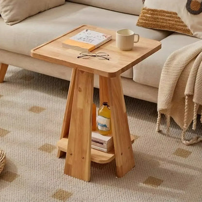 Pivot Square End Table