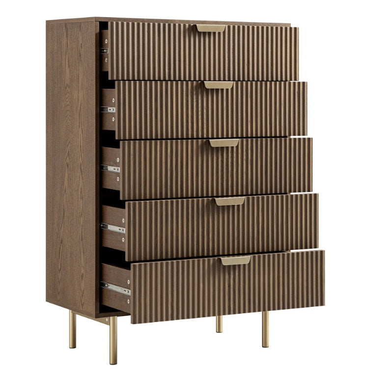 Rathkaar 5 Drawer Chest Of Drawer