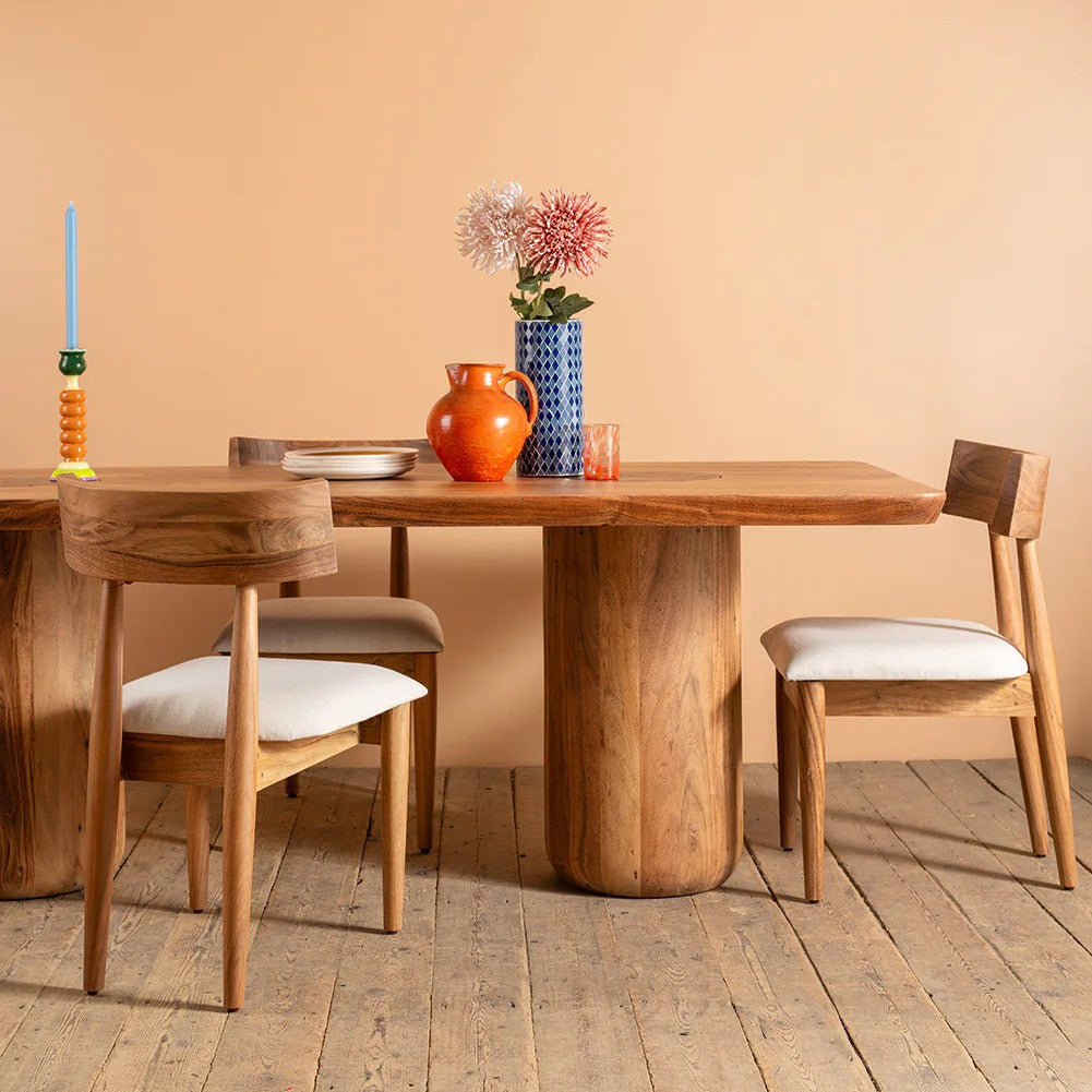 Modern Pedestal Dining Table
