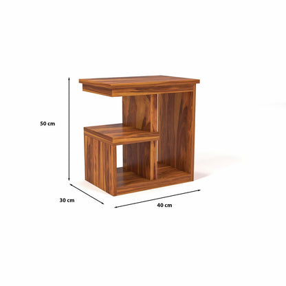 End Table Solid Sheesham Wood
