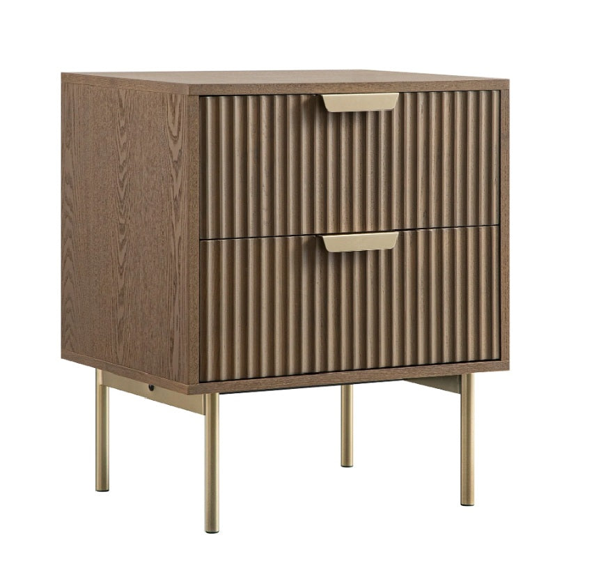 Rathkaar 2 Drawer Bedside