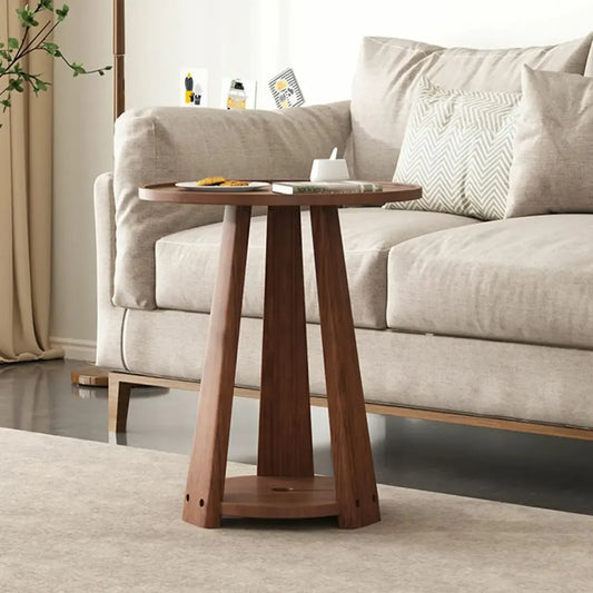 Pivot Round End Table