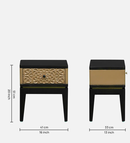 Adira 1 Drawer Bedside