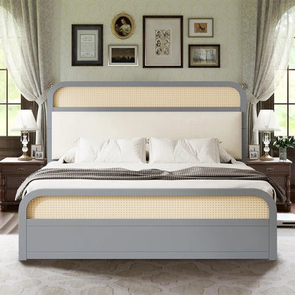 The Windsor Rattan Storage Bed