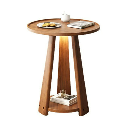 Pivot Round End Table
