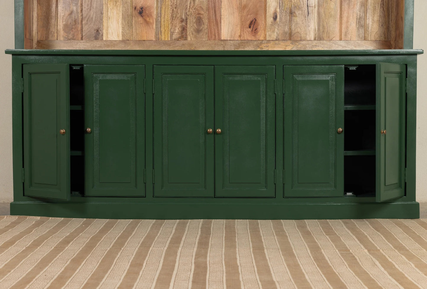 Emerald Hutch & Sideboard