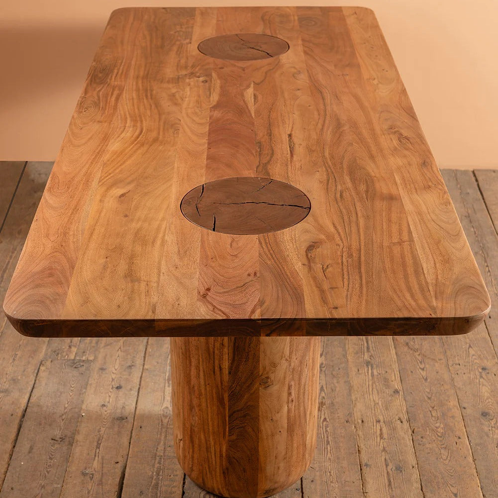 Modern Pedestal Dining Table