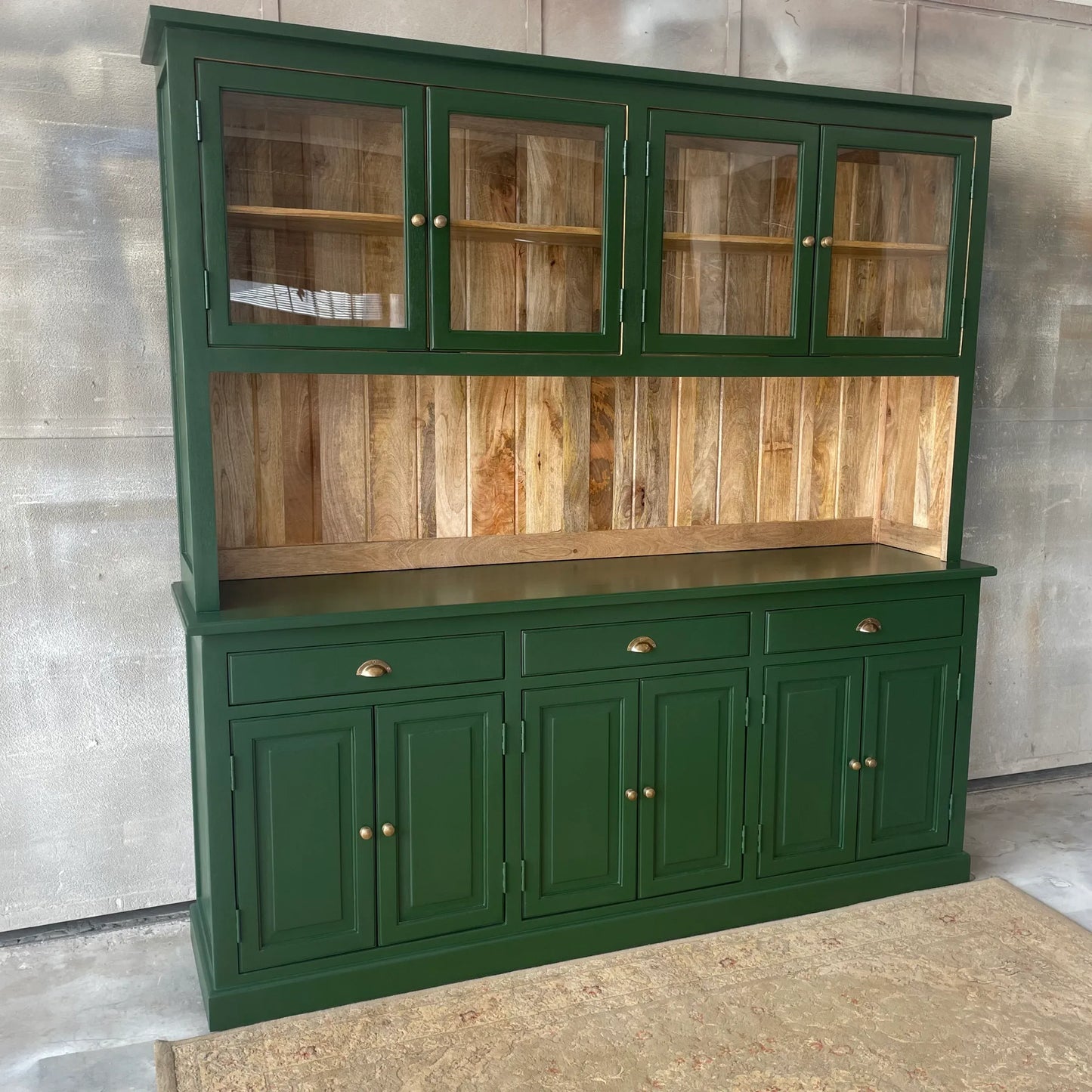 Emerald Hutch & Sideboard