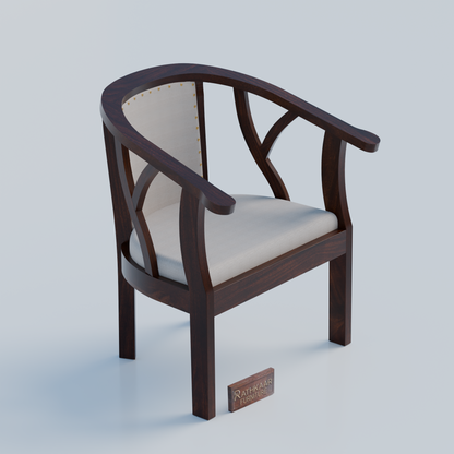 Rathkaar wooden chair made of solid sheesham wood set of 2