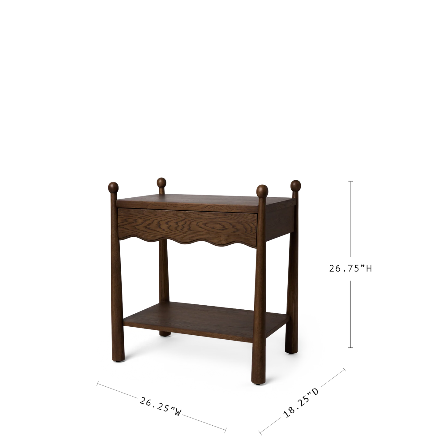 Wave Night Lamb Table
