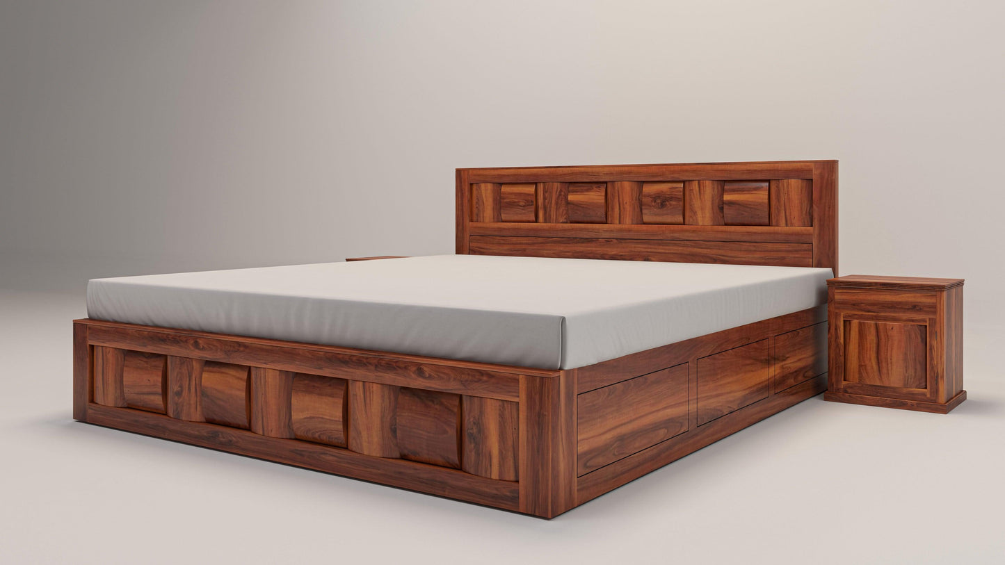 Art Zone Bed With Storage