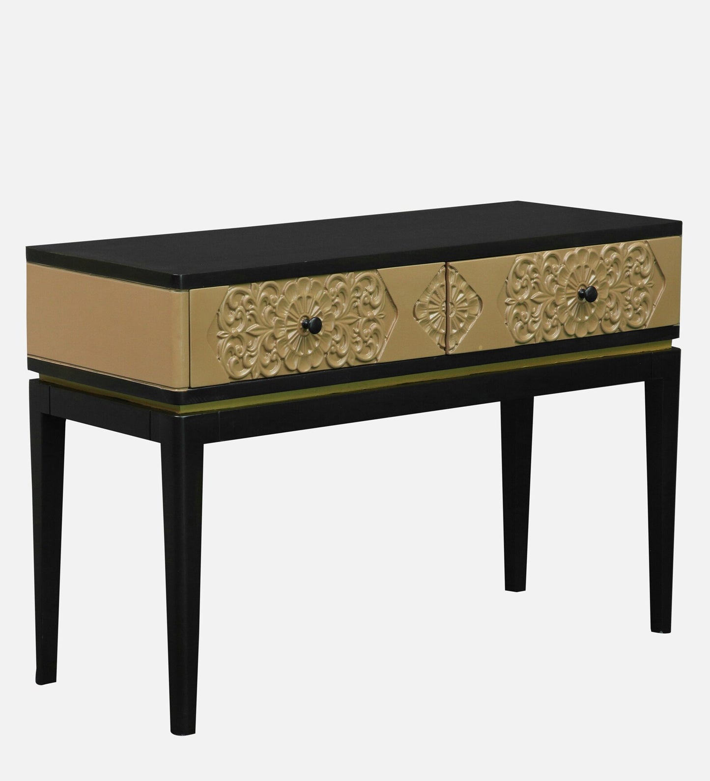 Adira Cosole table with 2 drawer made of solid mango wood
