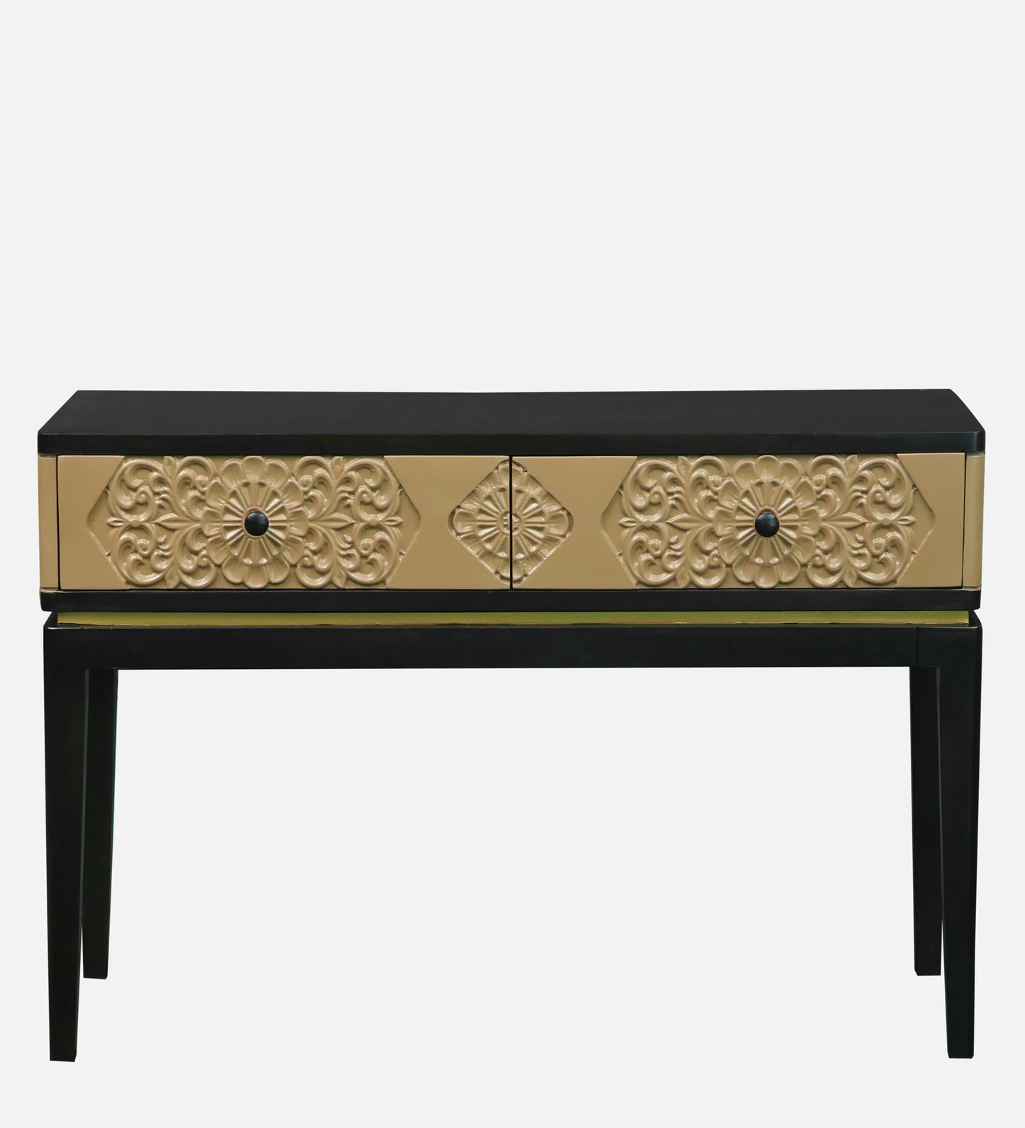 Adira Cosole table with 2 drawer made of solid mango wood