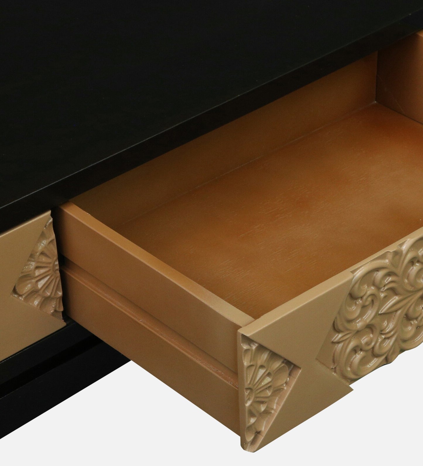 Adira Cosole table with 2 drawer made of solid mango wood
