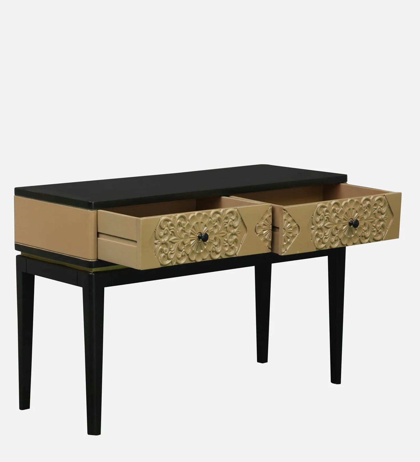Adira Cosole table with 2 drawer made of solid mango wood