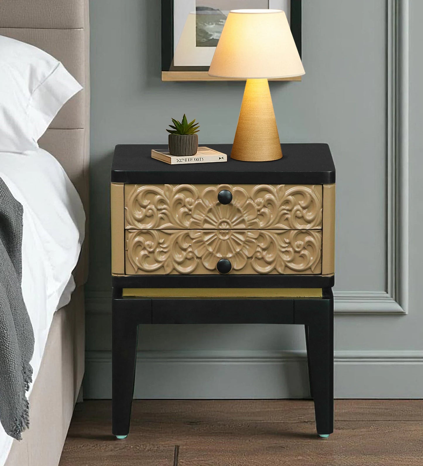 Adira 2 Drawer Bedside