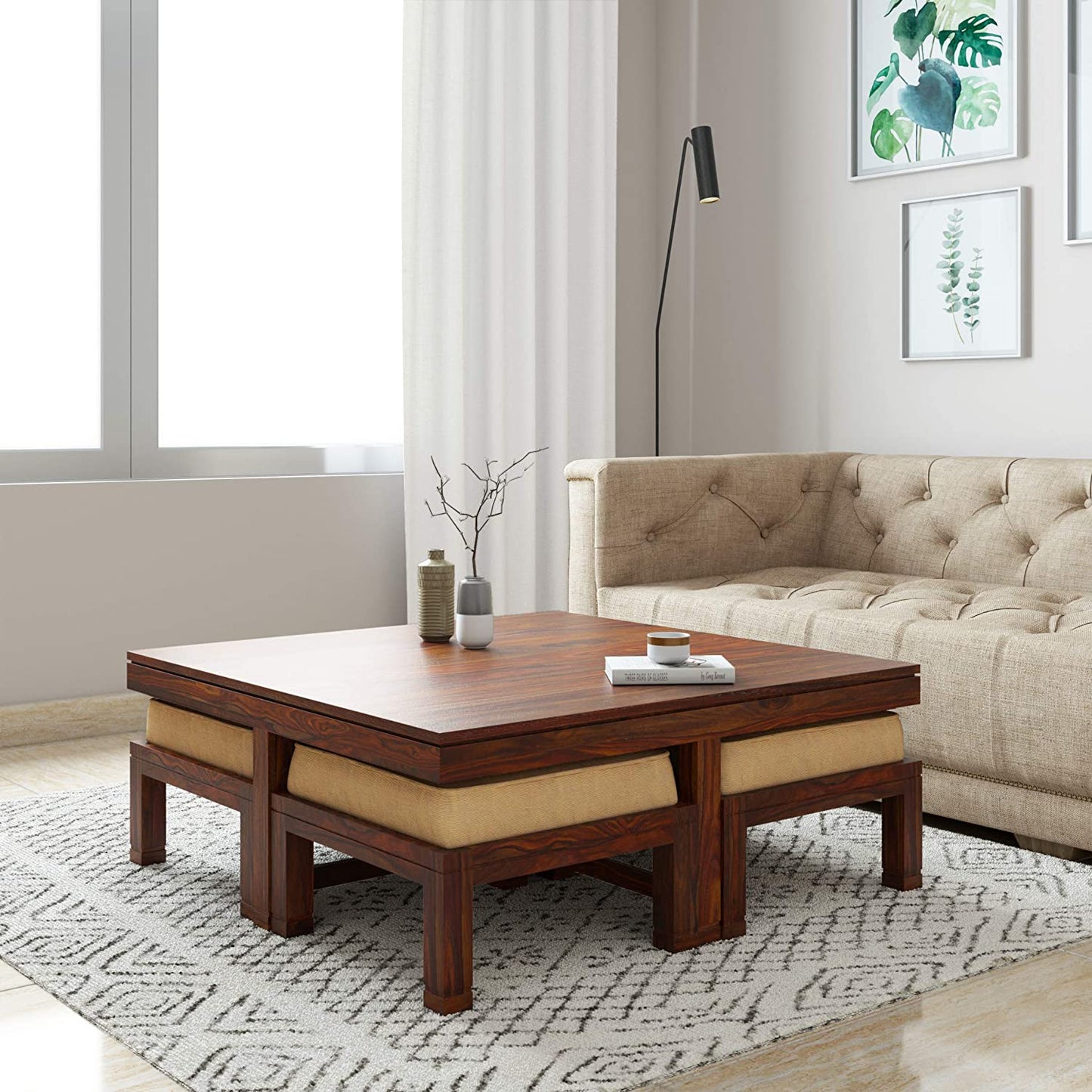 Rose Japanese Coffee Table
