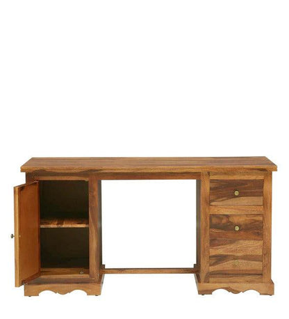 Bella Solid Wood Study Table For Home Office - Rathkaar.com