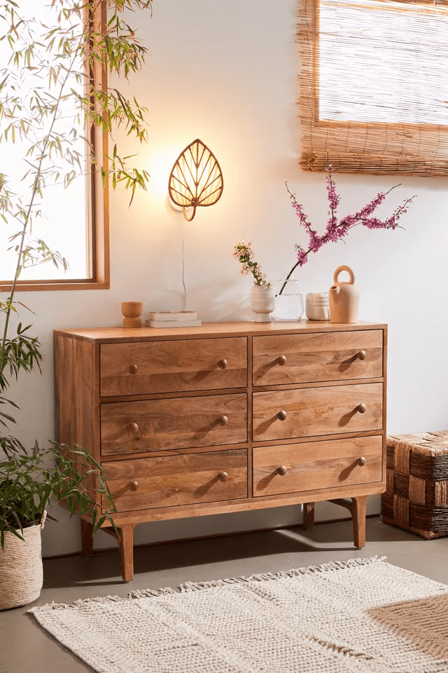 Carlos Solid Wood Chest Of Drawers - Rathkaar.com