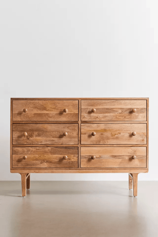 Carlos Solid Wood Chest Of Drawers - Rathkaar.com