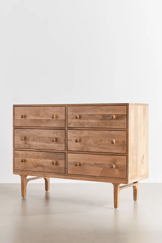 Carlos Solid Wood Chest Of Drawers - Rathkaar.com