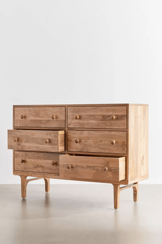 Carlos Solid Wood Chest Of Drawers - Rathkaar.com