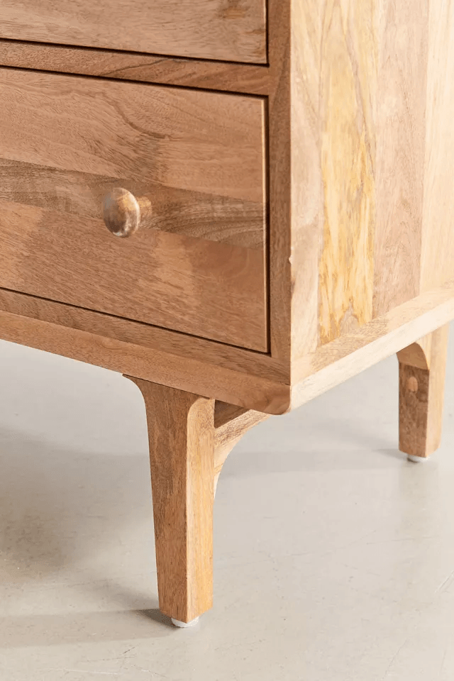 Carlos Solid Wood Chest Of Drawers - Rathkaar.com