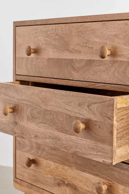 Carlos Solid Wood Chest Of Drawers - Rathkaar.com