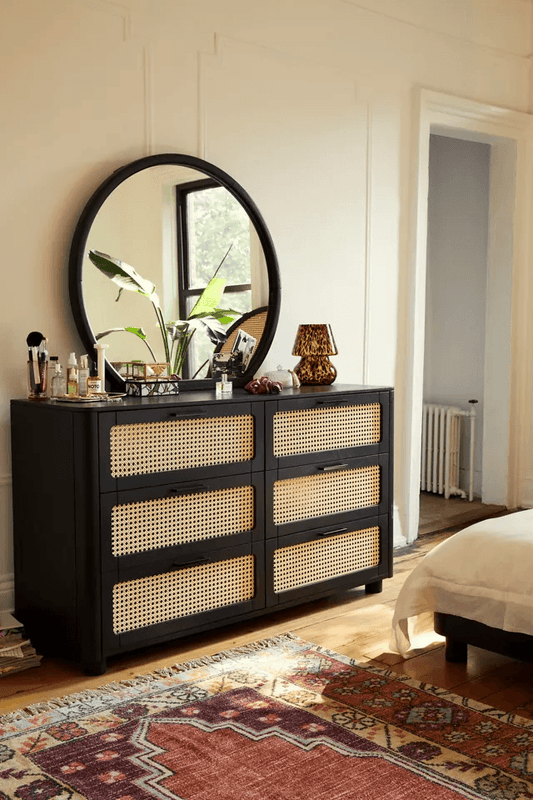 Anaya Rattan Chest Of Drawers - Rathkaar.com