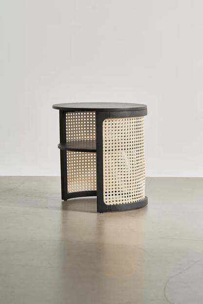 Anaya Rattan Bed Side Table - Rathkaar.com