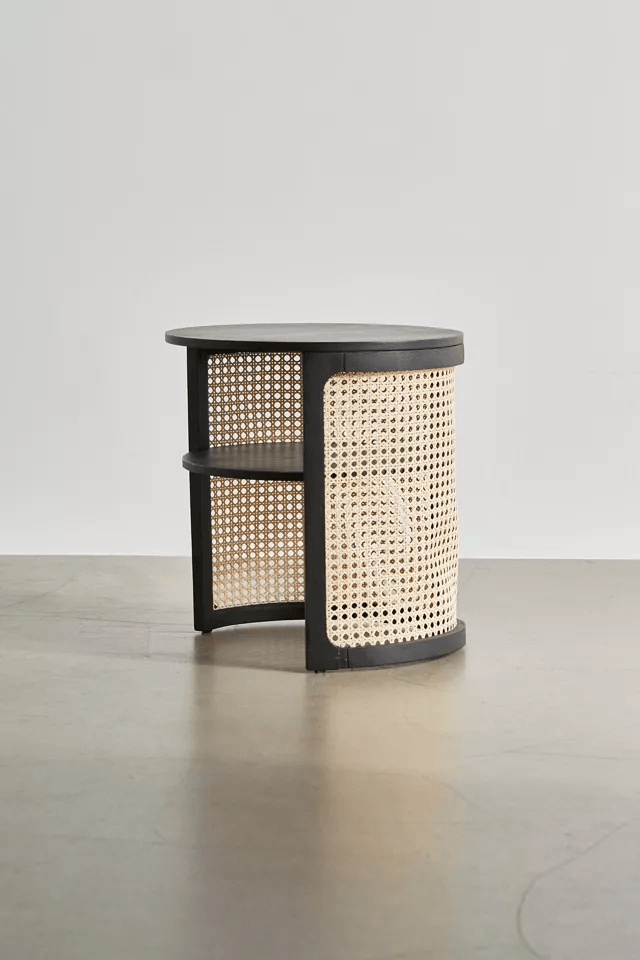 Anaya Rattan Bed Side Table - Rathkaar.com
