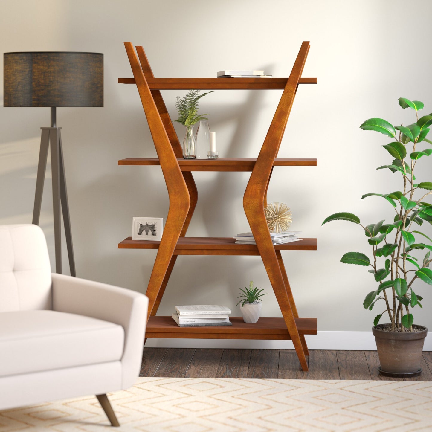 Pellet Drum Bookshelf