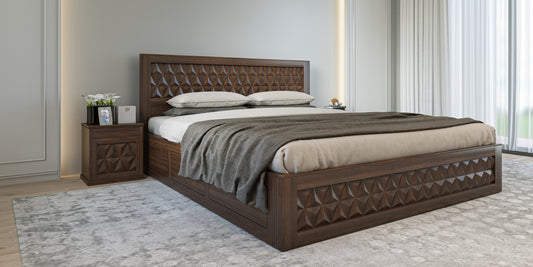 Triangle Bed With Storage