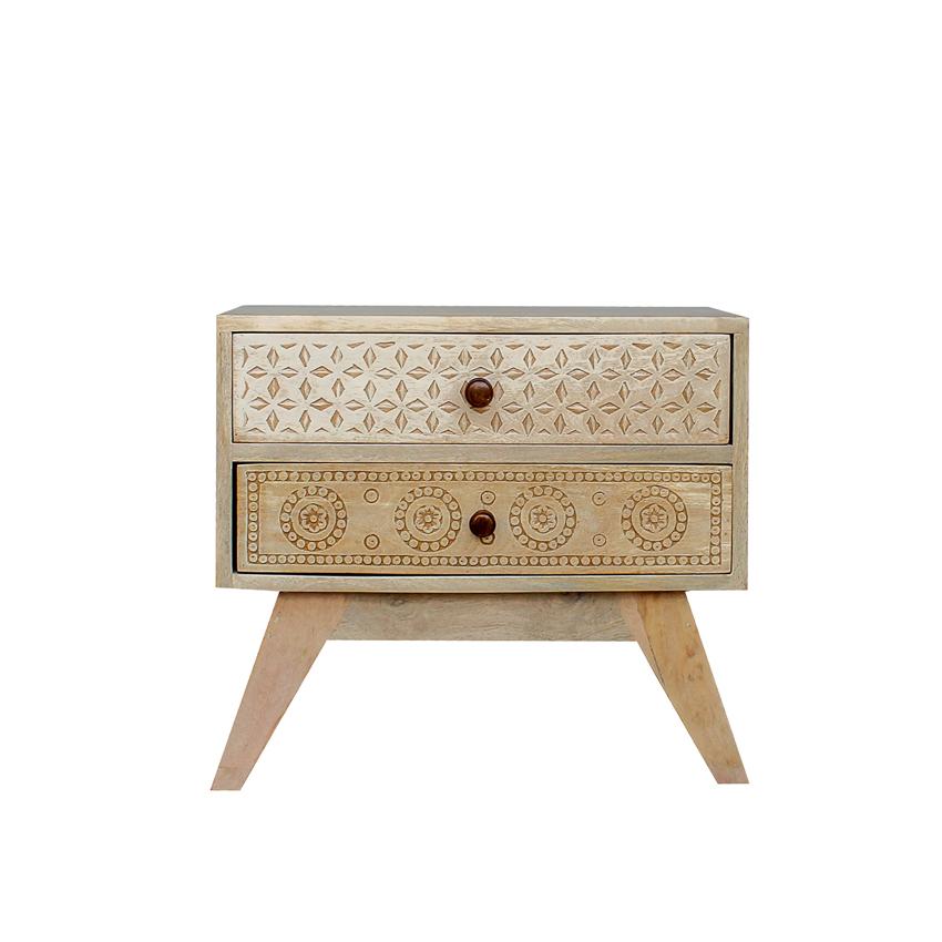 Dravidian Bed Side