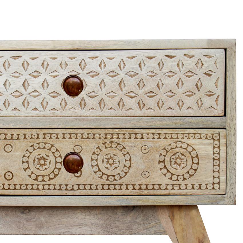 Dravidian Bed Side