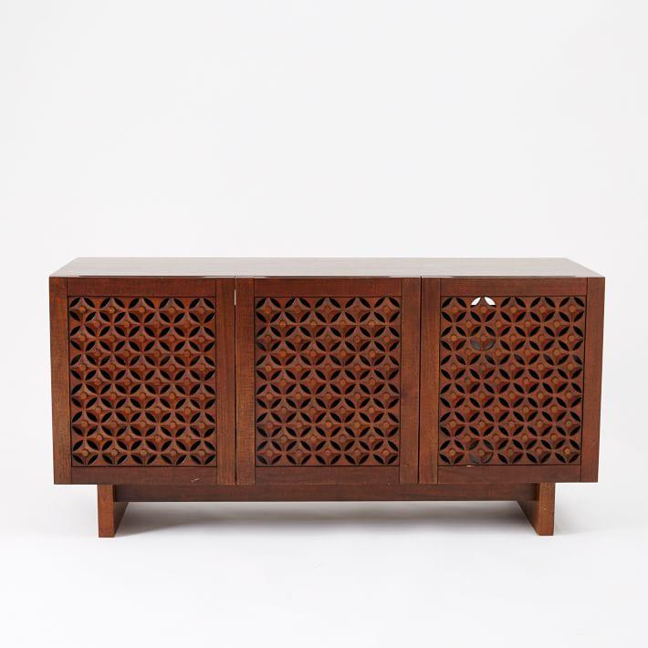 Barcelona Solid Wood Side Board or Media Console - Rathkaar.com