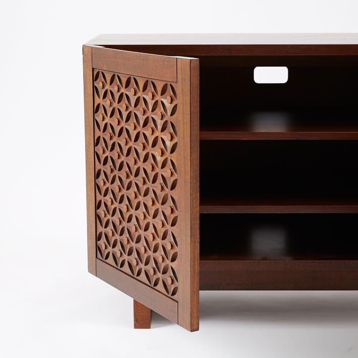 Barcelona Solid Wood Side Board or Media Console - Rathkaar.com